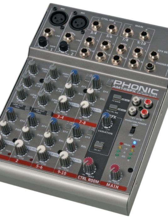 Phonic AM 105 FX mikser audio