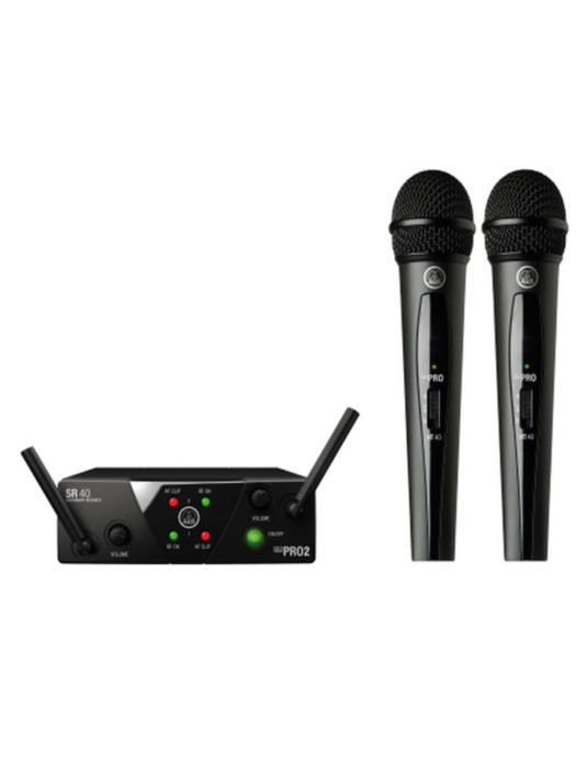 AKG WMS 40 Pro MINI2 Dual Vocal Set mikrofony bezprzewodowe