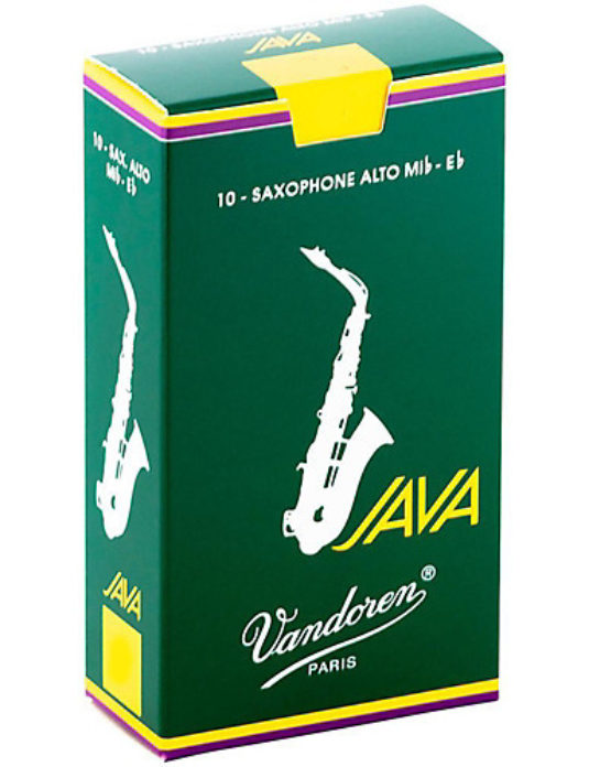 Stroik do saksofonu altowego Java Green Vandoren 2 Mib-Bb
