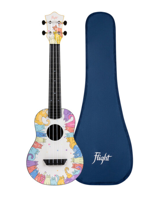 Flight TUC-KITTY ukulele koncertowe z serii TRAVEL
